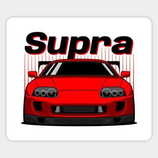 JDM Red Supra Magnet